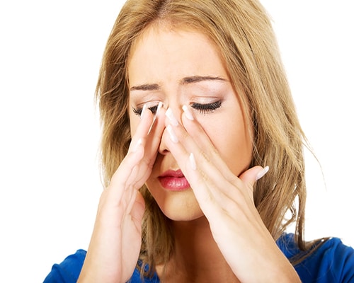 گرفتگی سوراخ بینی بعد از عمل